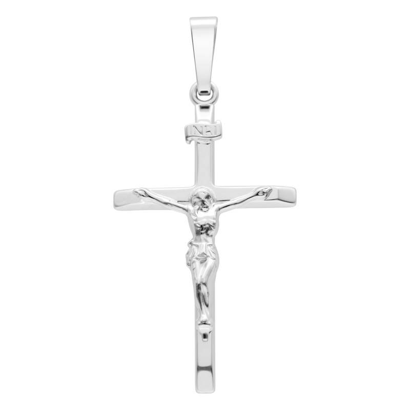 925 Silver INRI Crucifix Pendant - Vandona