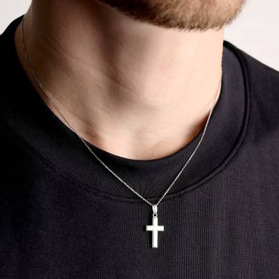Pendentif Croix Glacier en Argent 925 - Vandona