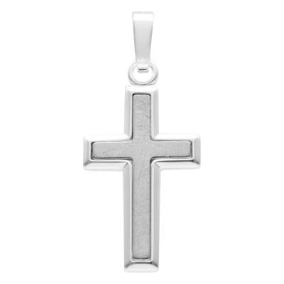 Pendentif Croix Glacier en Argent 925 - Vandona