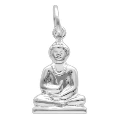 Pendentif Bouddha en Argent 925 Rhodié - Vandona