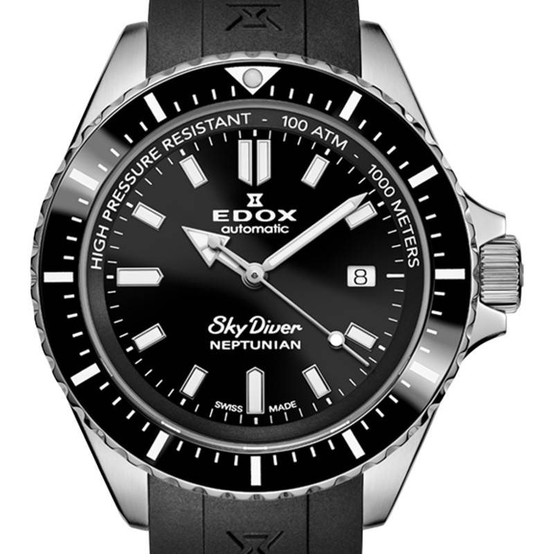 Edox - Uomo - NUOVO DI ZECCA - Neptunian Automatic Green 80120-3VM-VDN1