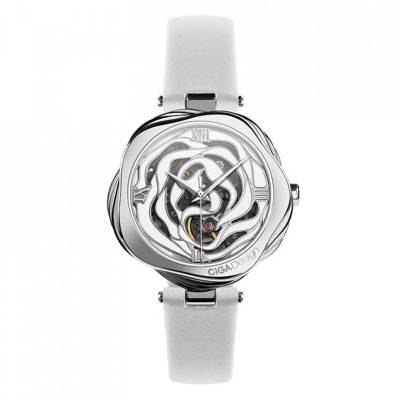 Coffret montre Série R Automatique Blanche Denmark Rose - Ciga Design