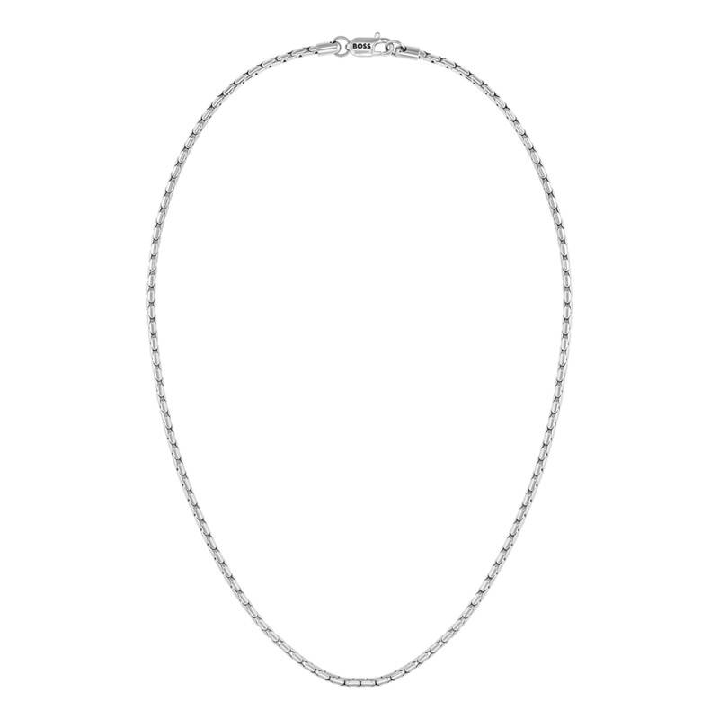 Evan Steel Chain Necklace, Length 56 cm - 1580584 - Boss
