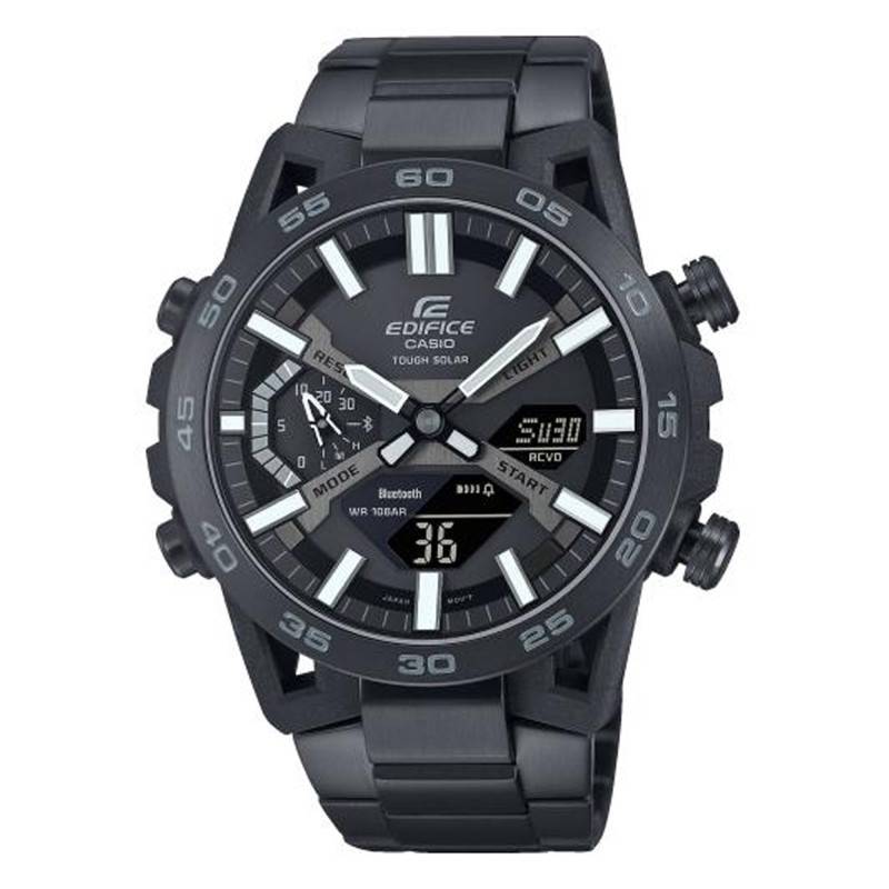 Black Carbon Fiber Connected Solar Watch ECB-2000DC-1BEF - Casio Edifice