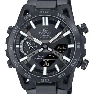 Black Carbon Fiber Connected Solar Watch ECB-2000DC-1BEF - Casio Edifice