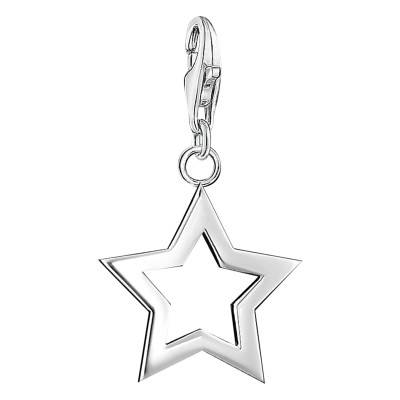 Star Charm Pendant in 925 Silver - 0857-001-12 - Thomas Sabo