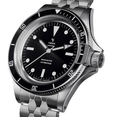 Montre Superman Slim CMM.20 Noire - Yema