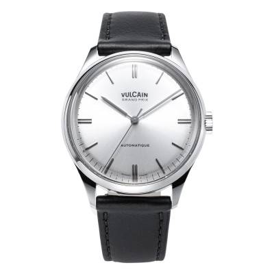 Grand Prix 39mm Silver Wall Clock - Vulcain