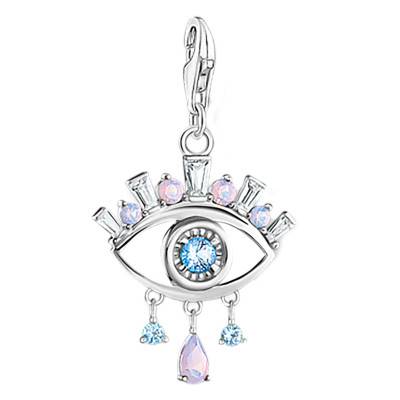 Pendentif Mixed Charms Oeil en Argent 925 & Pierres Multicolores - 2168-347-7 - Thomas Sabo