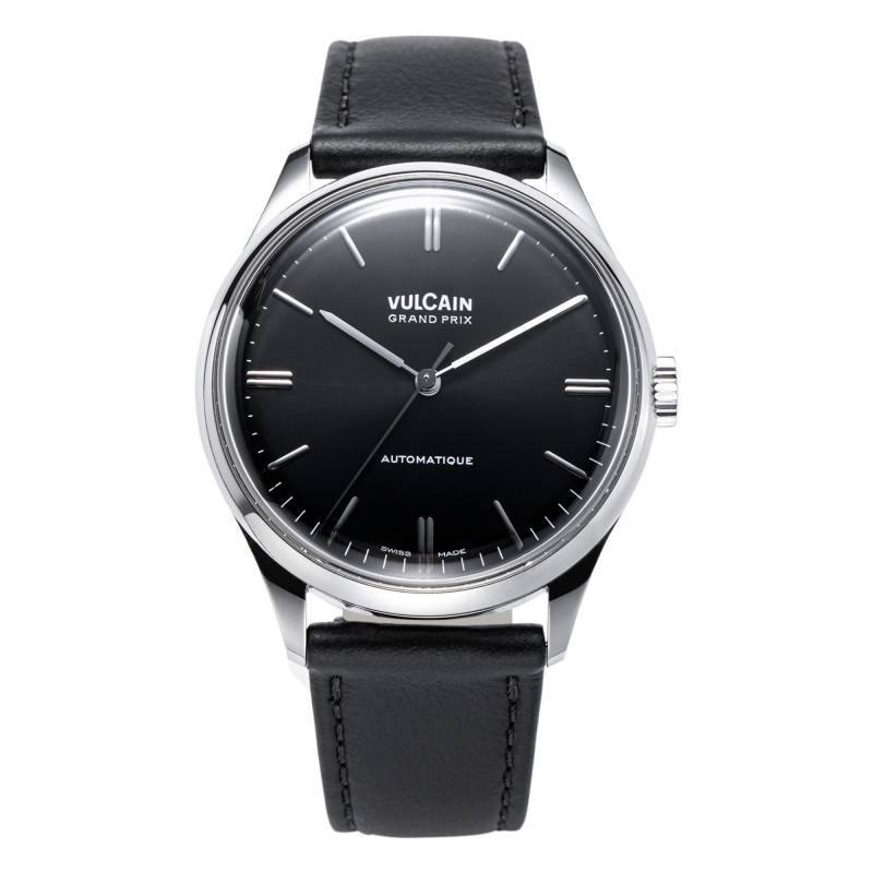 Grand Prix 39mm Black Wall Clock - Vulcain
