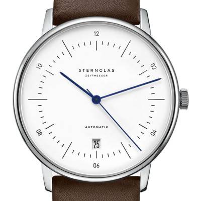 Montre Naos Automatic Silver White S02-NA01-PR04 - Sternglas