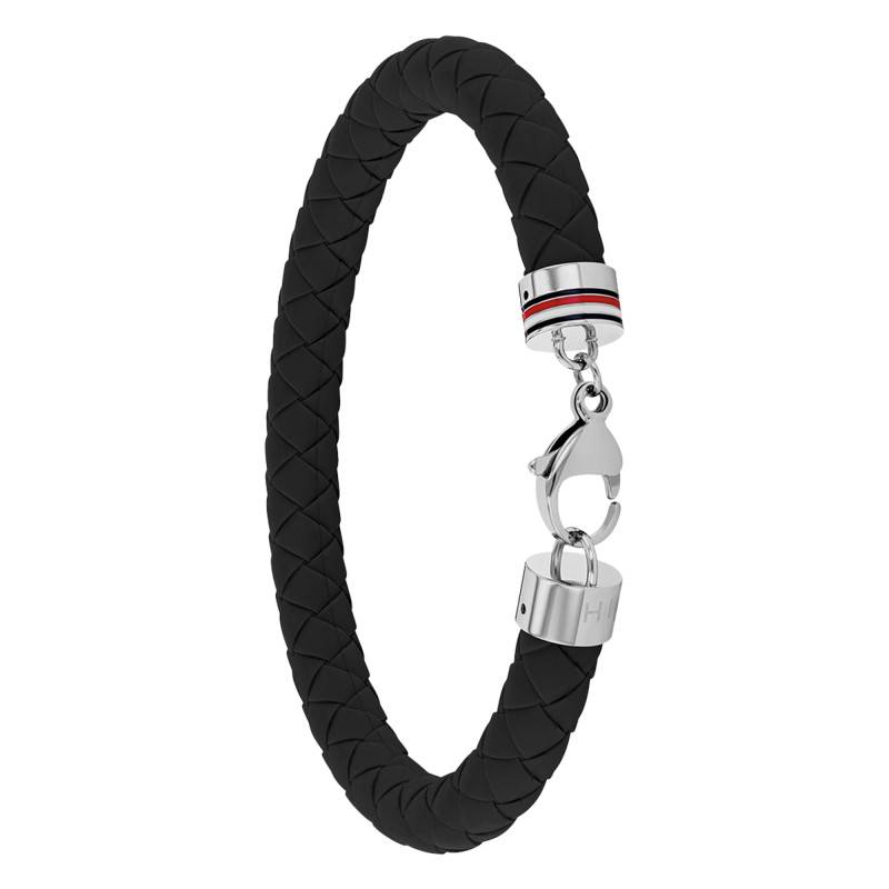 Braided Silicone Bracelet, 19 cm Length - 2790553 - Tommy Hilfiger