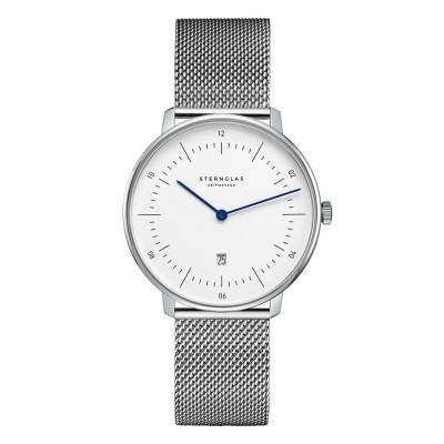 Naos XS Silver Watch S01-ND01-MI01 - Sternglas