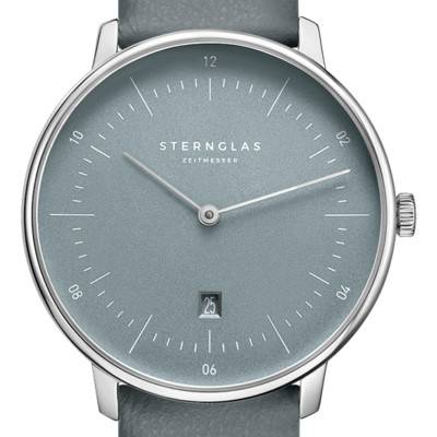 Naos XS Edition Flora Ice Blue Watch S01-NDF17-KL10 - Sternglas