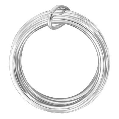 Bague Semainier Fil Rond Argent Massif BA60 - Artemis