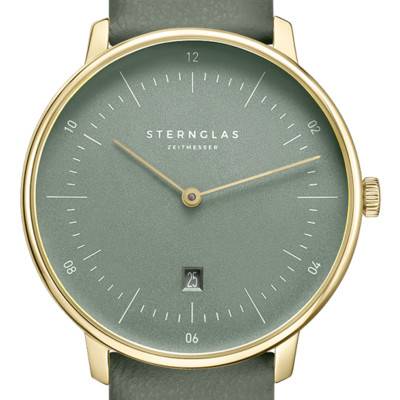 Naos XS Edition Flora Sage Gold Watch S01-NDF18-KL09 - Sternglas