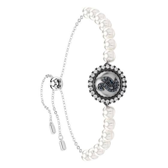 bracelet-swarovski-swan-metal-