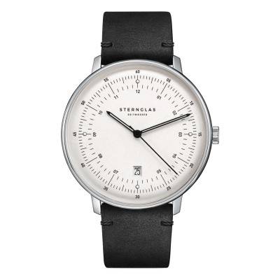 Montre Hamburg Silver Vintage Nero S01-HH10-VI15 - Sternglas