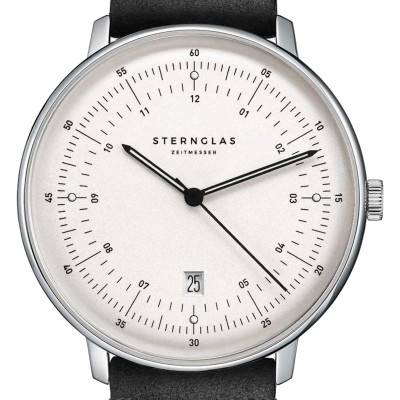 Montre Hamburg Silver Vintage Nero S01-HH10-VI15 - Sternglas