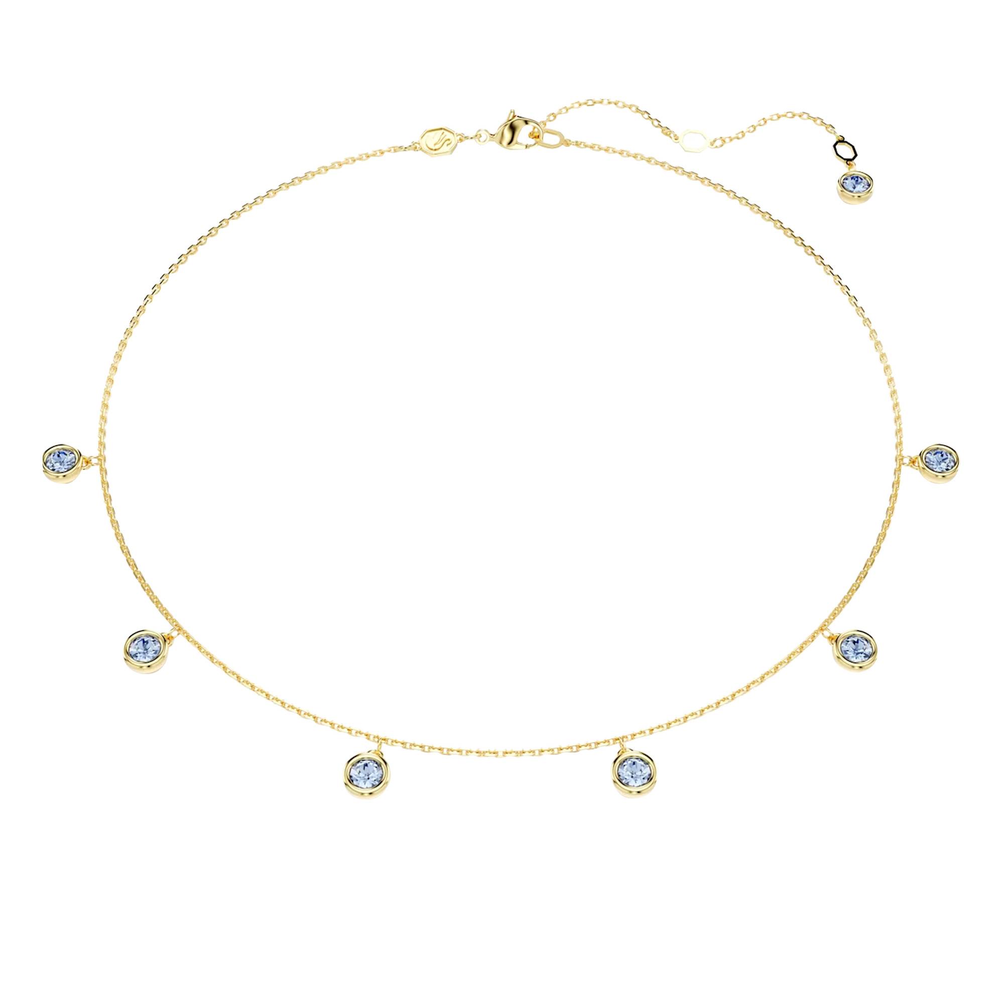 Collier Vintage IKUO ICHIMARI Paris - Doré Avec Strass, Occasion, Pour Un Look Rétro Et élégant