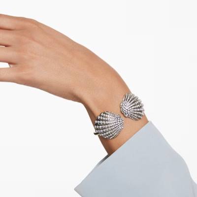 Bracelet Jonc Idyllia Métal Doré, Longueur 16 cm - 5683943 - Swarovski