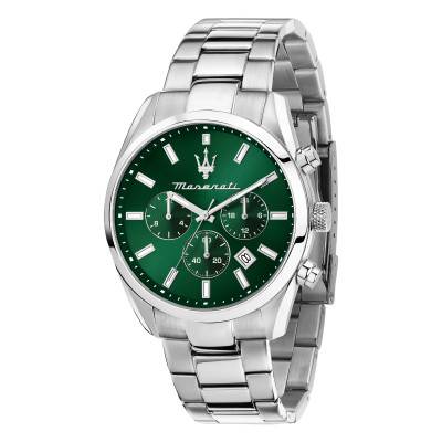 Montre Attrazione Acier Vert R8853151011 - Maserati