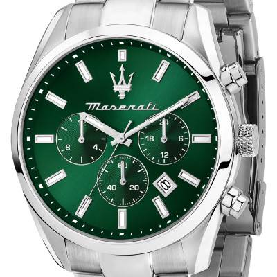 Montre Attrazione Acier Vert R8853151011 - Maserati