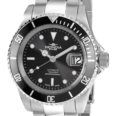 Montre Icon Legend Automatic MS-216-SSBK-BK-OY - Mondia