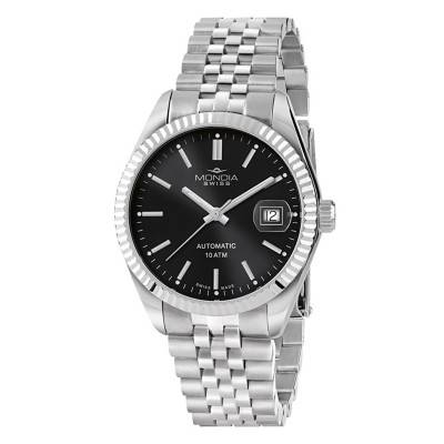 Icon Legend Automatic Watch MS-212-SS-03BK-GB - Mondia