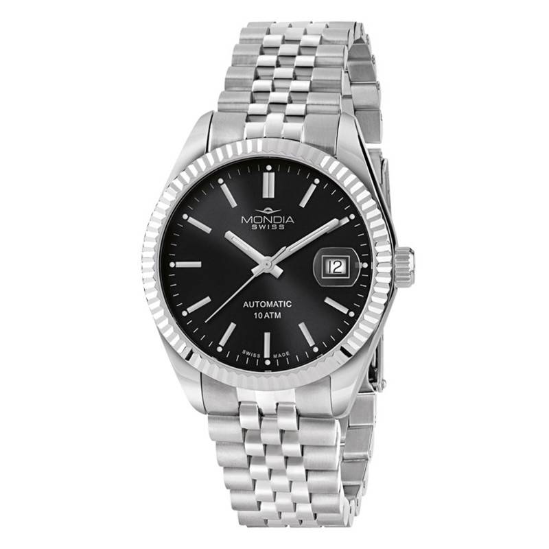 Icon Legend Automatic Watch MS-212-SS-03BK-GB - Mondia