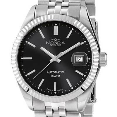 Icon Legend Automatic Watch MS-212-SS-03BK-GB - Mondia