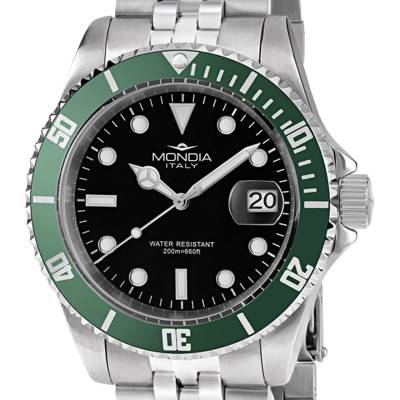 Montre Madison Diver MI-785-SSGR-BK-GB - Mondia