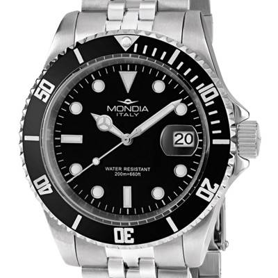 Montre Madison Diver MI-785-SSBK-BK-GB - Mondia