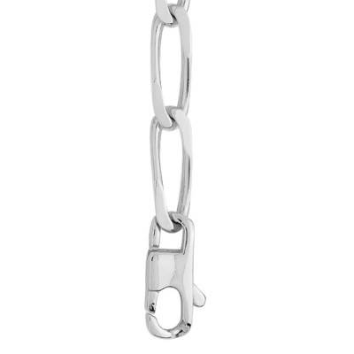 Fermoir Mousqueton dans la maille 5 x 17 mm, Argent - Les Essentiels