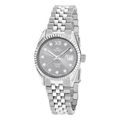 Montre Icon Legend Lady Diamonds MS-207-SS-05DGY-GB - Mondia