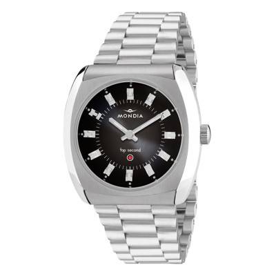 Montre Top Second MH-004-SS-BK-CM - Mondia