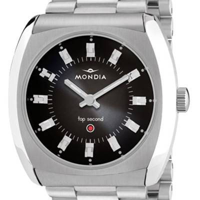 Montre Top Second MH-004-SS-BK-CM - Mondia