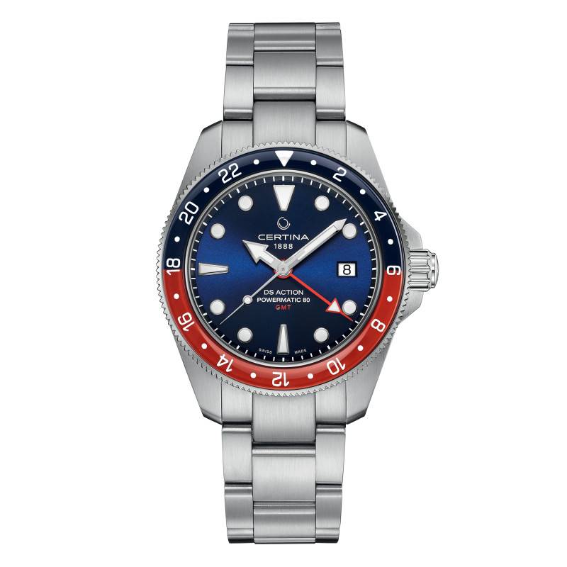 Certina DS Action GMT Powermatic 80 Watch C0329291104100 - Certina