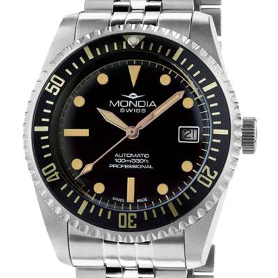 Montre Icon History Automatic MS-221-SSBK-BK-GB - Mondia