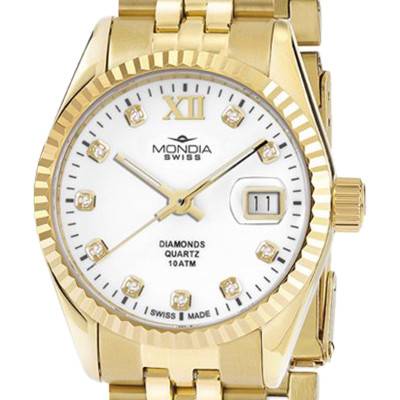 Montre Icon Legend Lady Diamonds MS-207-PO-02DWT-GB - Mondia
