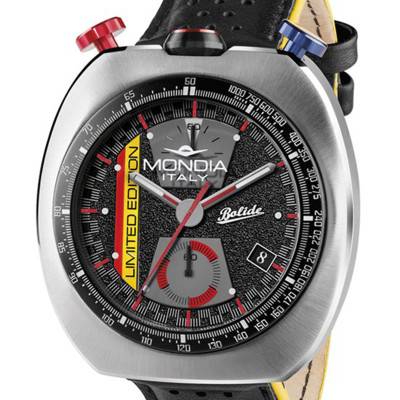 Montre Bolide Chrono Limited Edition MI-814-SS-BK-CP - Mondia