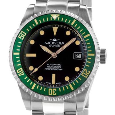 Montre Icon History Automatic MS-221-SSGR-BK-OY - Mondia