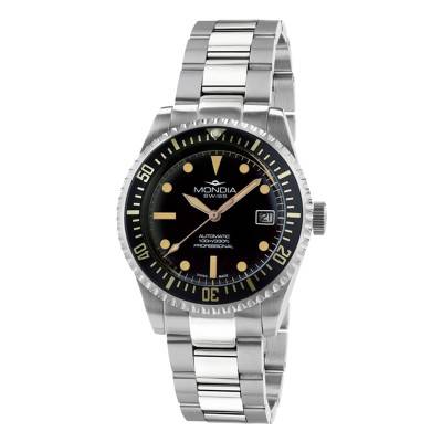 Montre Icon History Automatic MS-221-SSBK-BK-OY - Mondia