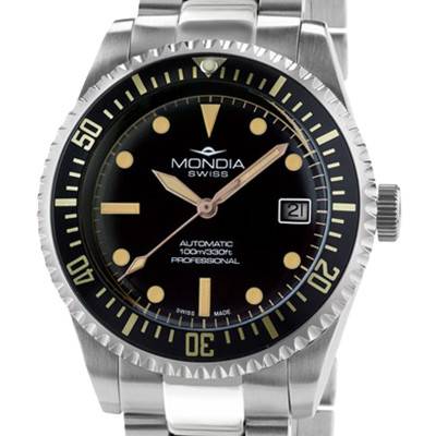 Montre Icon History Automatic MS-221-SSBK-BK-OY - Mondia