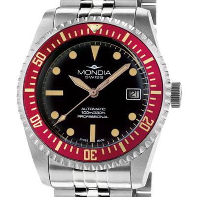 Montre Icon History Automatic MS-221-SSRD-BK-GB - Mondia