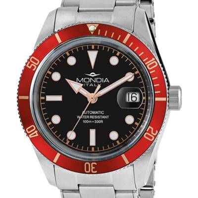 Watch Heritage Diver MI-821-SRDPR-BK-OY - Mondia
