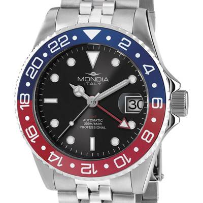 Montre Madison Diver Automatic MI-813-SSBR-BK-GB - Mondia