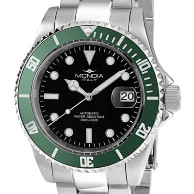 Montre Madison Diver Automatic MI-786-SSGR-BK-OY - Mondia
