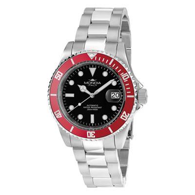 Montre Madison Diver Automatic MI-786-SSRD-BK-OY - Mondia