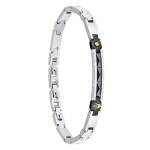 Black Ceramic & Steel Bracelet